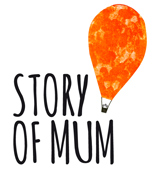 story of mum large button