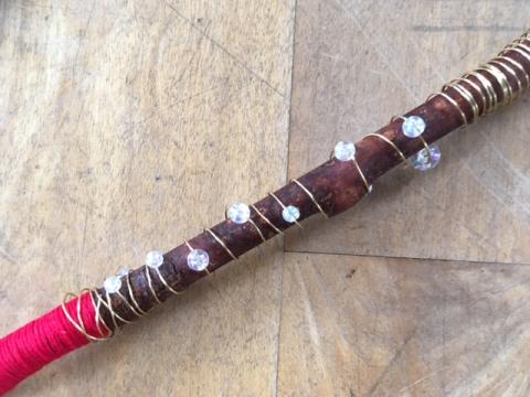 Magic mamas: making wands with Story of Mum at our Mamas' Retreat: precious creative me-time for mothers